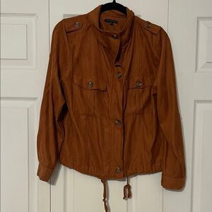 Staccato Tan Utility Jacket with Button Details
